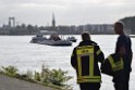 Schiff 1 Koeln in Hoehe der Koelner Zoobruecke P099